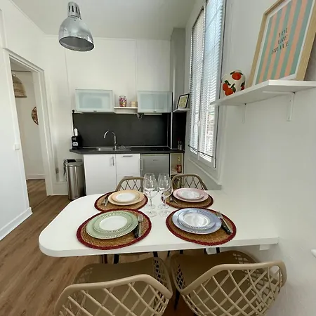 T2 Cosy Hypercentre 3mn De La * ヴィレ・シュル・メール